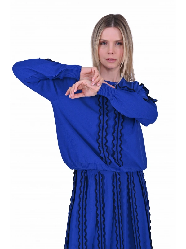 İNVEE 6992 Triko Takım - Sax