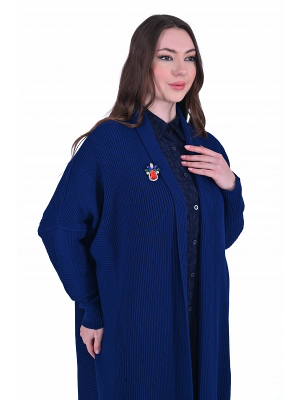 İNVEE 7077 Yün Karışımlı Parlament Hırka