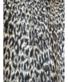 İNVEE Leopar Desenli Uzun Ceket