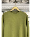 İNVEE 6222 Triko Tunik - Yağ Yeşili