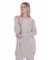İNVEE 6923 Taş Rengi Tunik