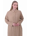 İNVEE 7010 Uzun Gömlek - Camel