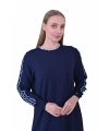 İNVEE 7030 Lacivert Triko Elbise