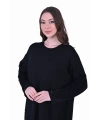 İNVEE 7060 Siyah Triko Elbise