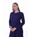 İNVEE 7073 Yün Karışımlı Hırka - Mor