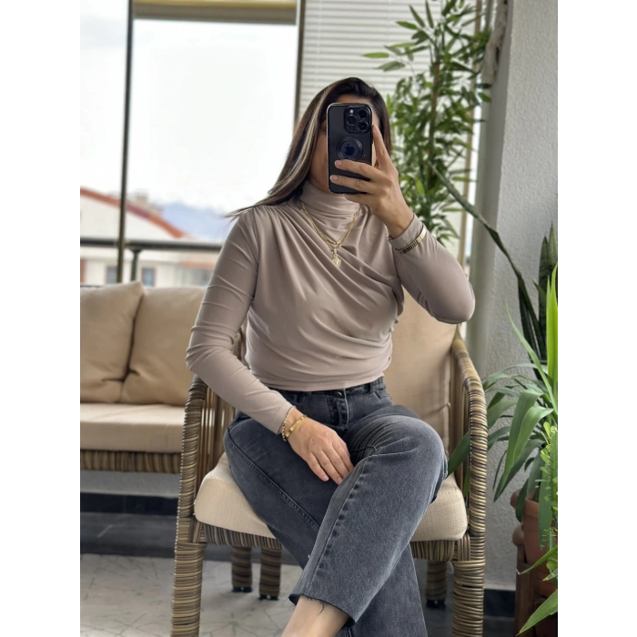 DRAPELİ LİKRALI VİZON BADİ