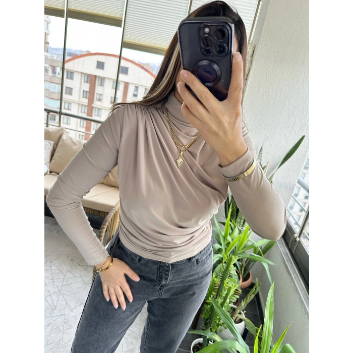 DRAPELİ LİKRALI VİZON BADİ