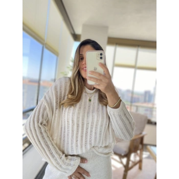 AJURLU BEJ RENK KAZAK