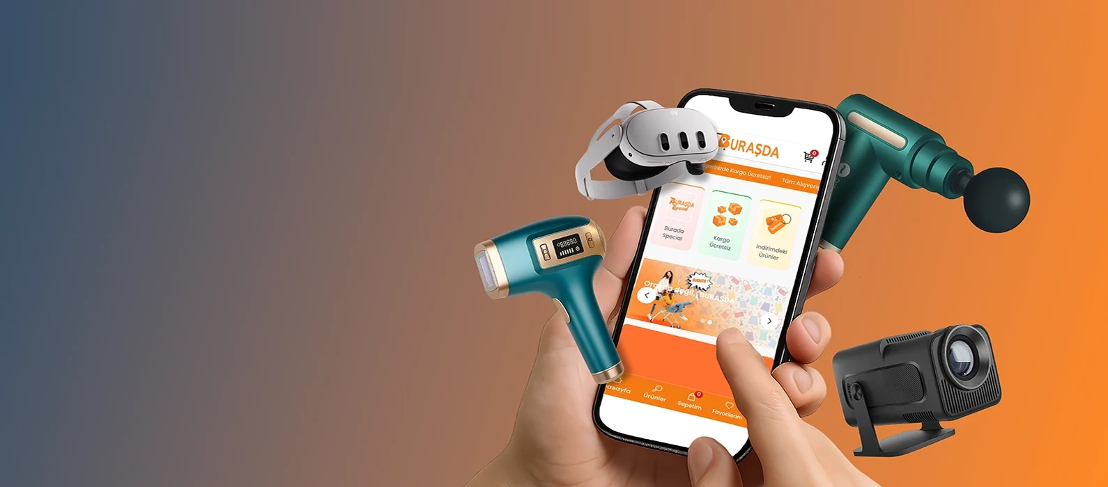 Oraşda değil, BURAŞDA