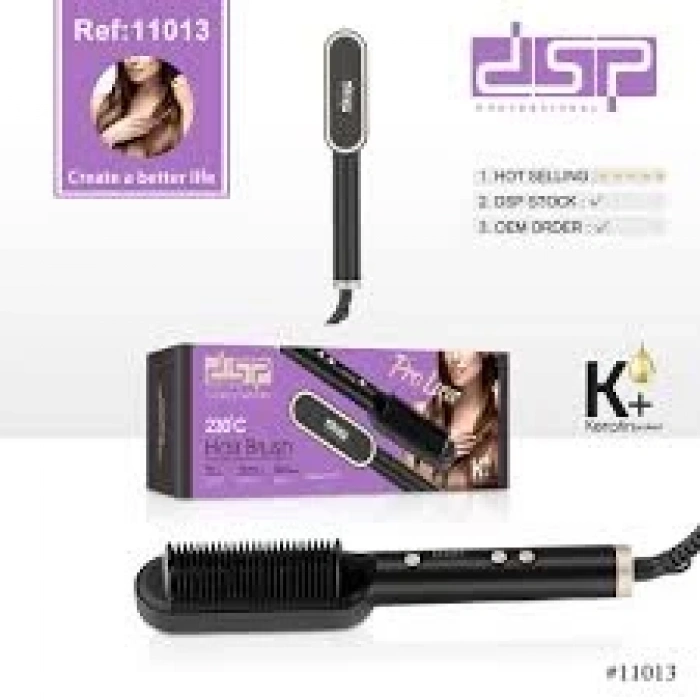 230°C Keratin Destekli Saç Düzleştirici Tarak