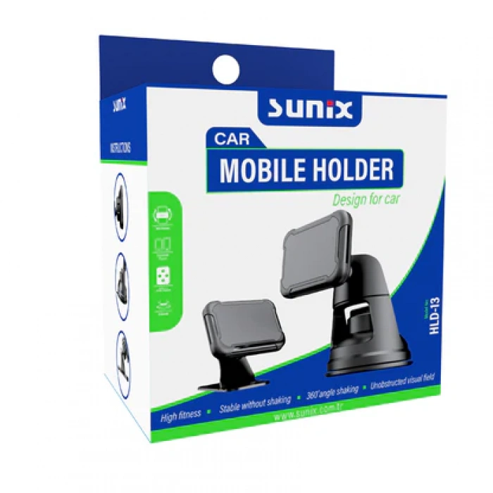 Sunix HLD-13 Mıknatıslı Araç İçi Telefon Tutucu