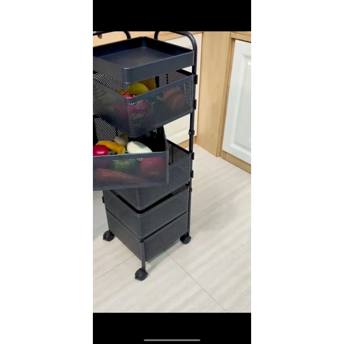 5 Katlı Kare Tel Sebzelik