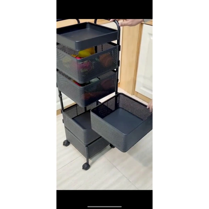 5 Katlı Kare Tel Sebzelik