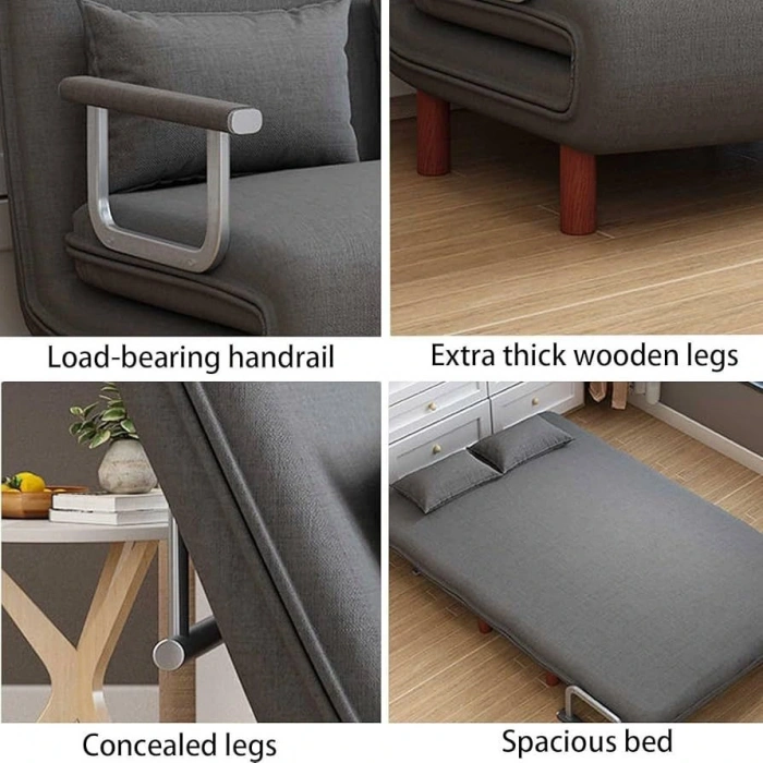 2 Kişilik Pratik Çekyat Koltuk