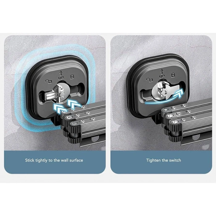Vakumlu Katlanabilir Duvar Tipi Askılık