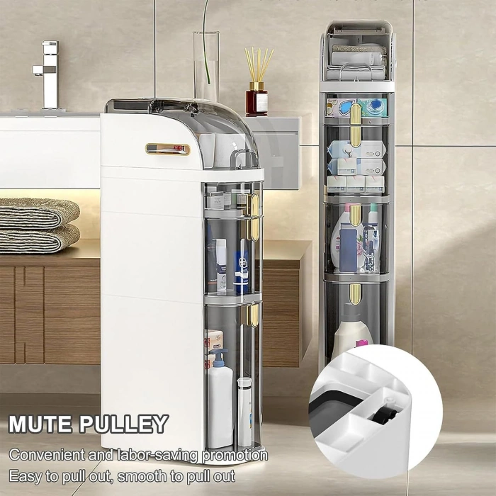 Çok Amaçlı Banyo & WC Organizer Dolabı