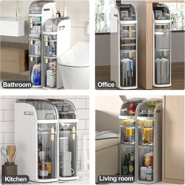 Çok Amaçlı Banyo & WC Organizer Dolabı