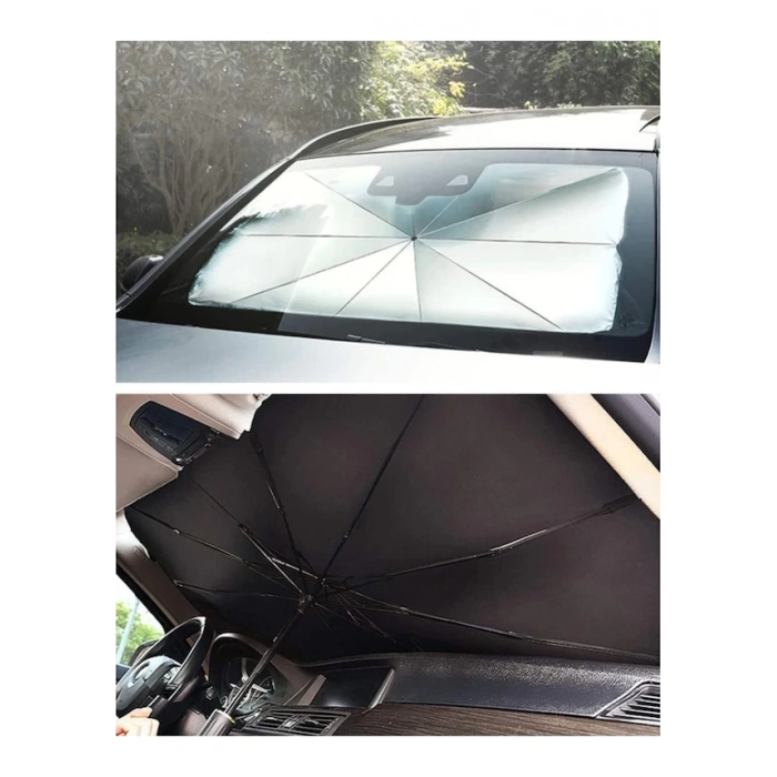 Araç Oto Katlanabilir Şemsiye Ön Cam Güneşlik