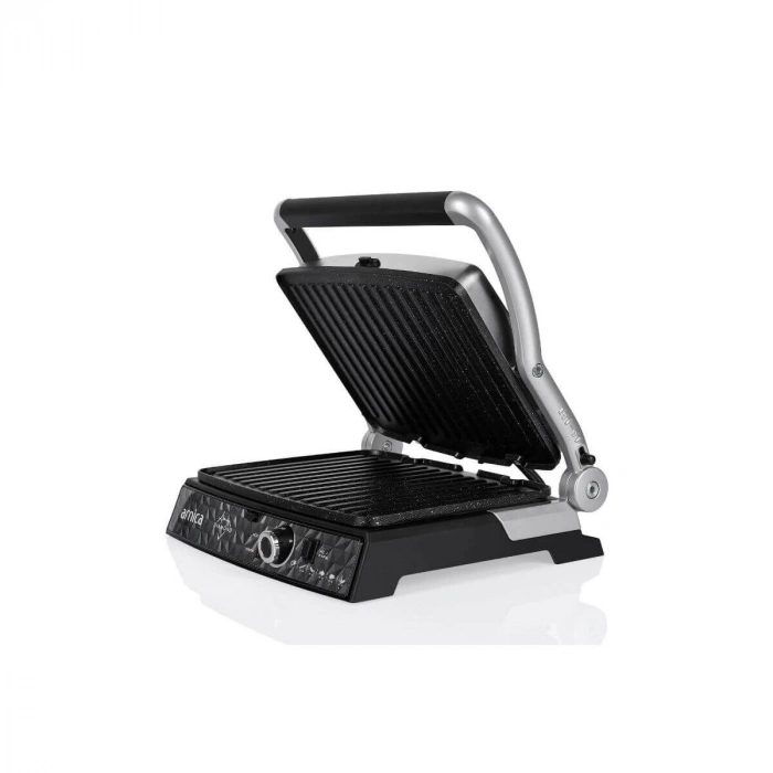 ARNICA Diamond Granit Izgaralı Tost Makinesi - Inox/Rose/Siyah
