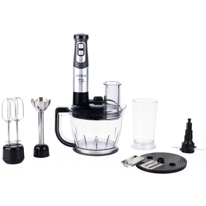 Arnica Diva Trend Pro Doğrayıcı Blender Seti -Silver/Rose