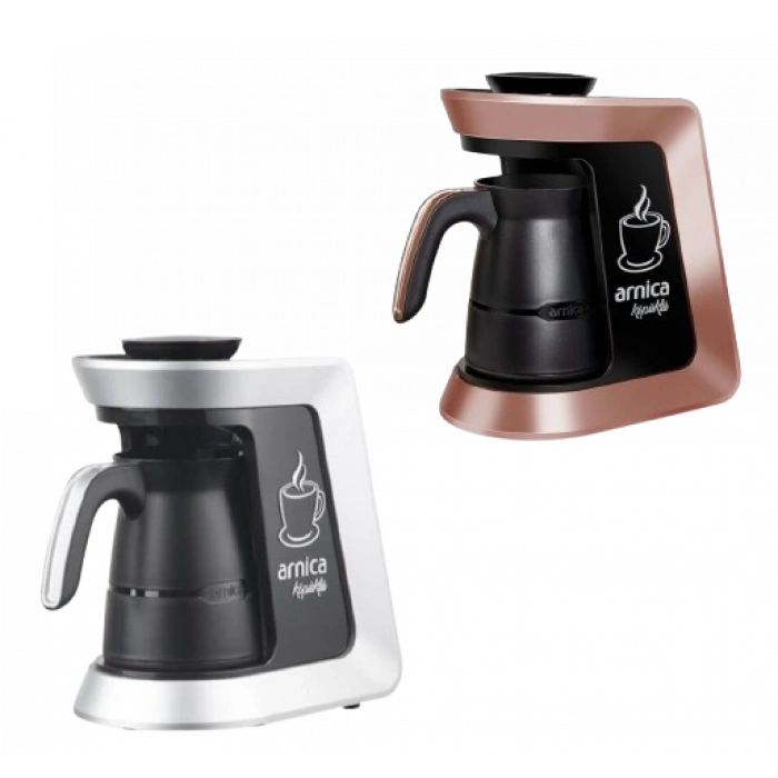 ARNICA Köpüklü Türk Kahve Makinesi - Rose / Silver