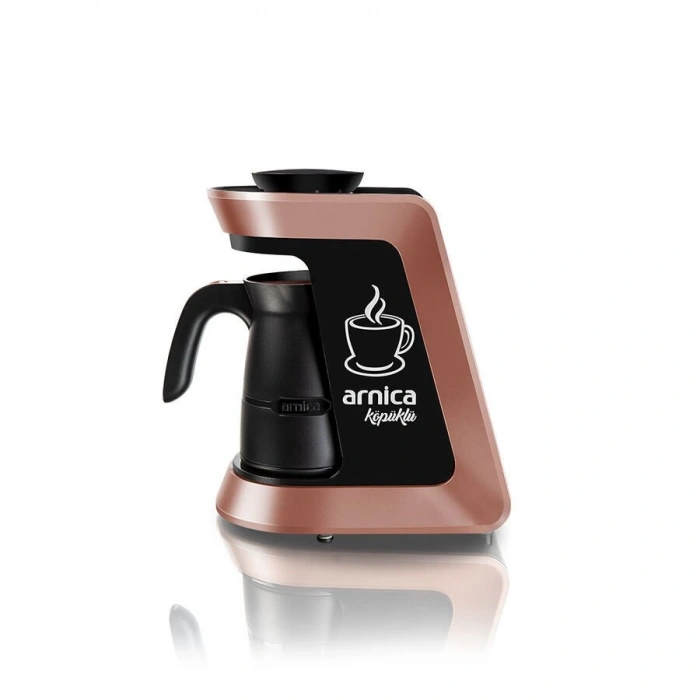 ARNICA Köpüklü Türk Kahve Makinesi - Rose / Silver