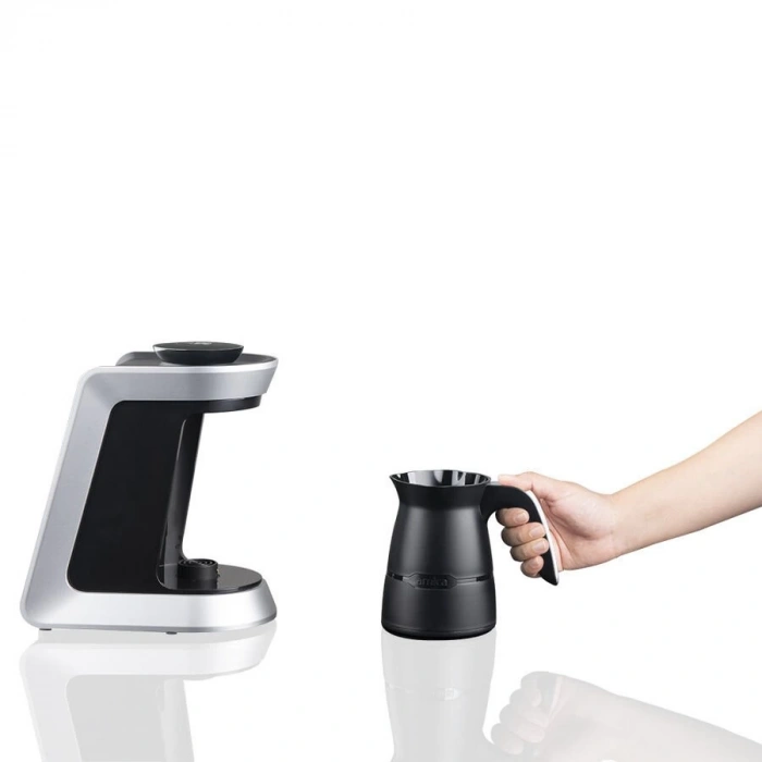 ARNICA Köpüklü Türk Kahve Makinesi - Rose / Silver