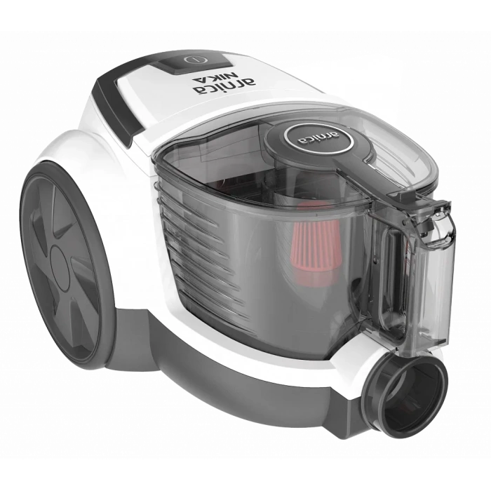 ARNICA Nika Toz Torbasız Elektrikli Süpürge - Beyaz/Kırmızı