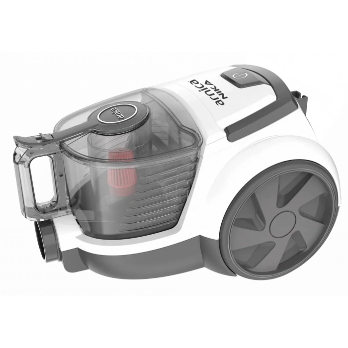 ARNICA Nika Toz Torbasız Elektrikli Süpürge - Beyaz/Kırmızı