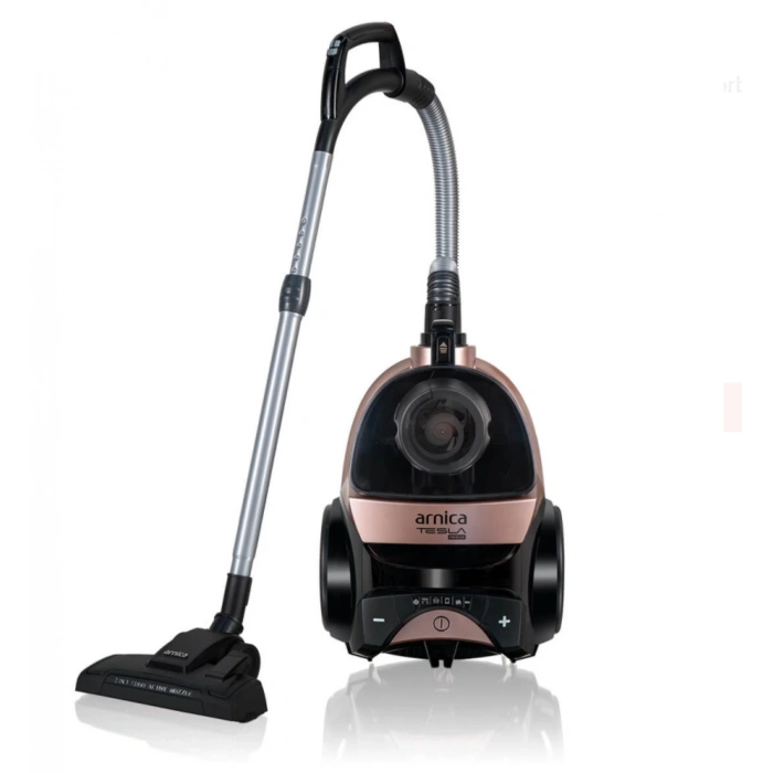 ARNICA Tesla Premium Toz Torbasız Elektrikli Süpürge Rose/Silver
