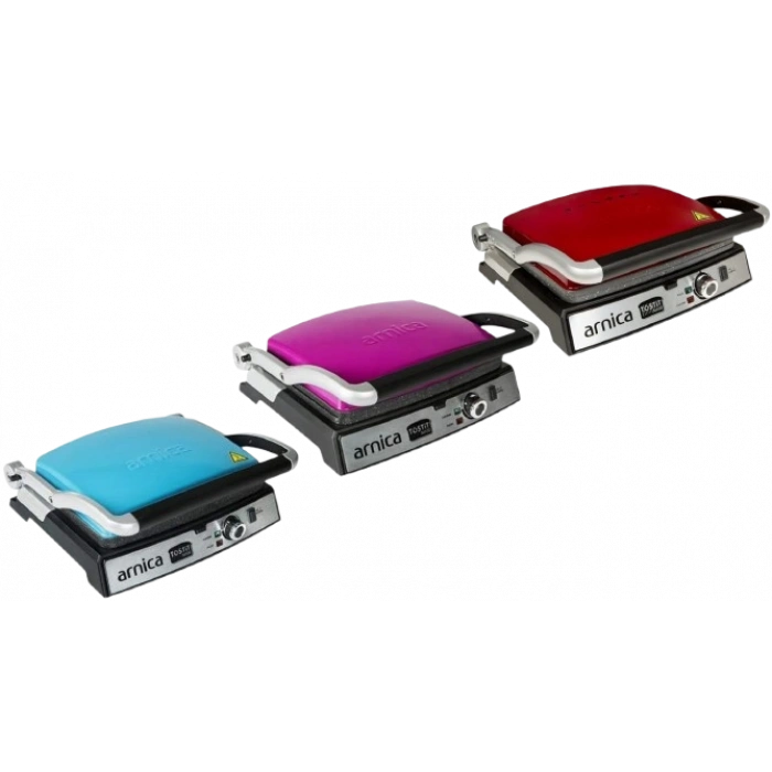 ARNICA Tostit Maxi Granit Izgaralı Tost Makinesi - Renkli