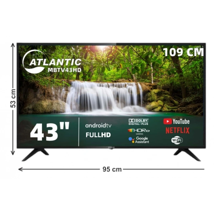 ATLANTIC Akıllı Televizyon 43
