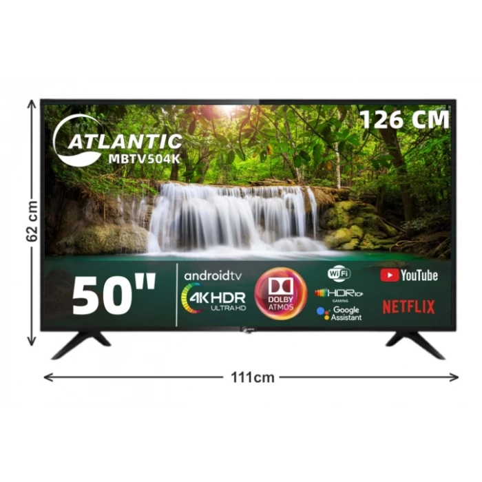 ATLANTIC Akıllı Televizyon 50