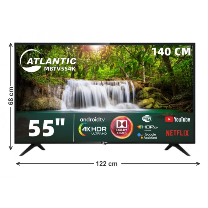 ATLANTIC Akıllı Televizyon 55