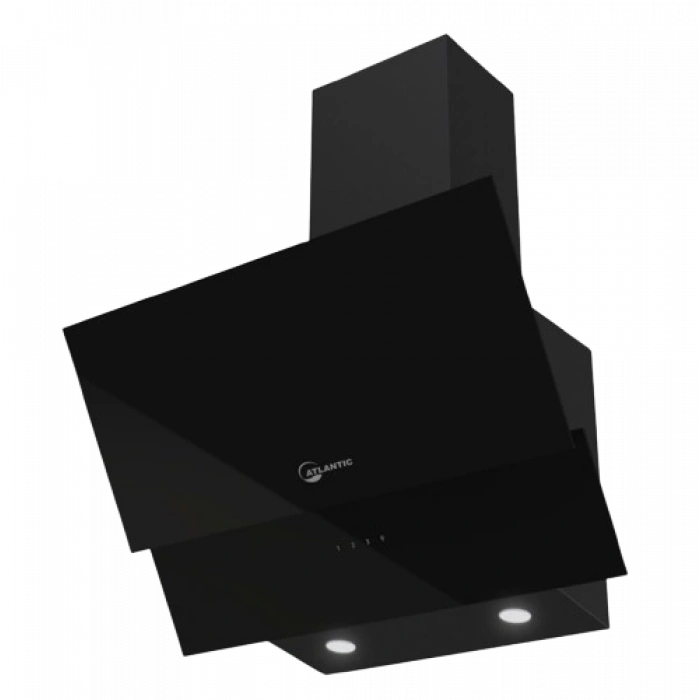 ATLANTIC Ankastre Siyah Cam Davlumbaz