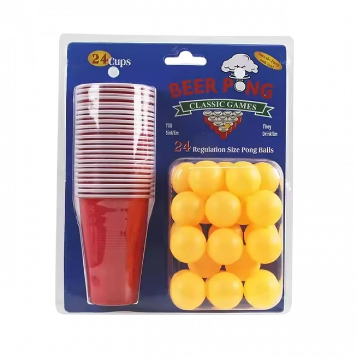 Beer Pong Seti - Eğlenceli ve Hızlı Parti Oyunu