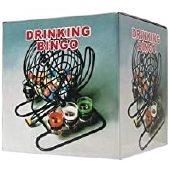 Bingo İçki Oyunu Shot Bardakları ile - Şansınızı Test Edin, Eğlenceli İçki Oyunu!