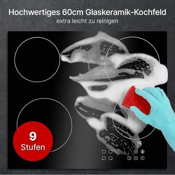 BOMANN Ankastre Cam-Seramik Ocak