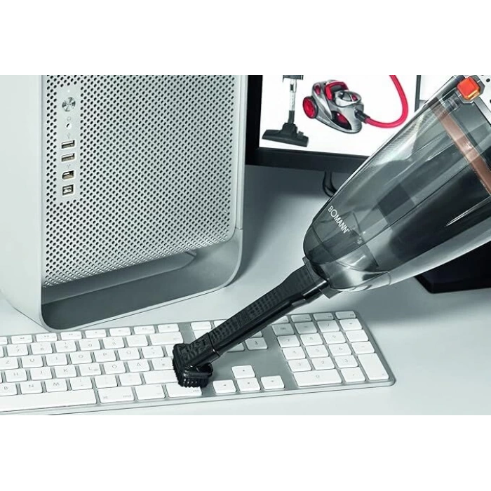 BOMANN Kablosuz Islak & Kuru El Süpürgesi (Şarjlı / Pilli Kullanım - 12V)