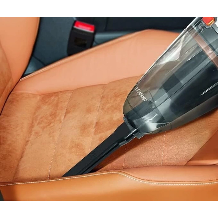 BOMANN Kablosuz Islak & Kuru El Süpürgesi (Şarjlı / Pilli Kullanım - 12V)