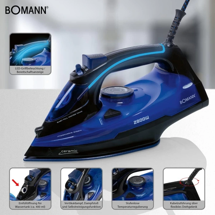 BOMANN Ütü (2800 W)