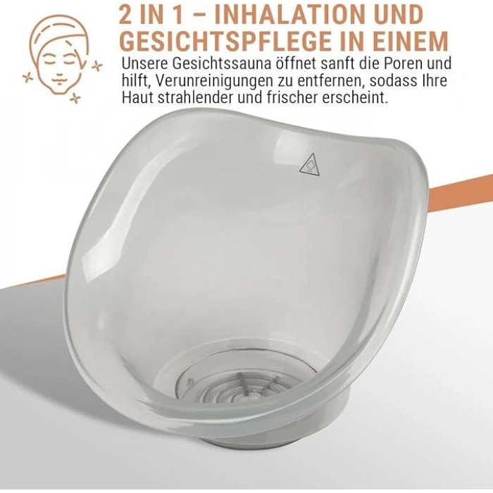 CLATRONIC 2si 1 Arada Yüz Saunası & Inhaler
