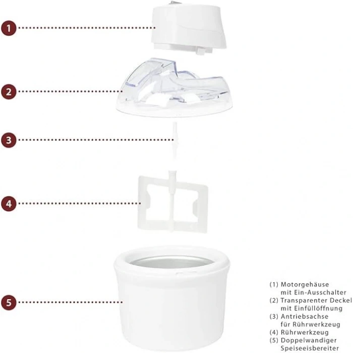 CLATRONIC Dondurma Makinesi