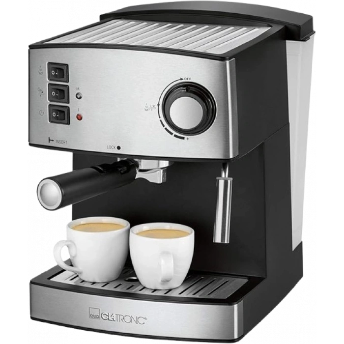 CLATRONIC Espresso Makinesi (850 W, 15 Bar Basınç)