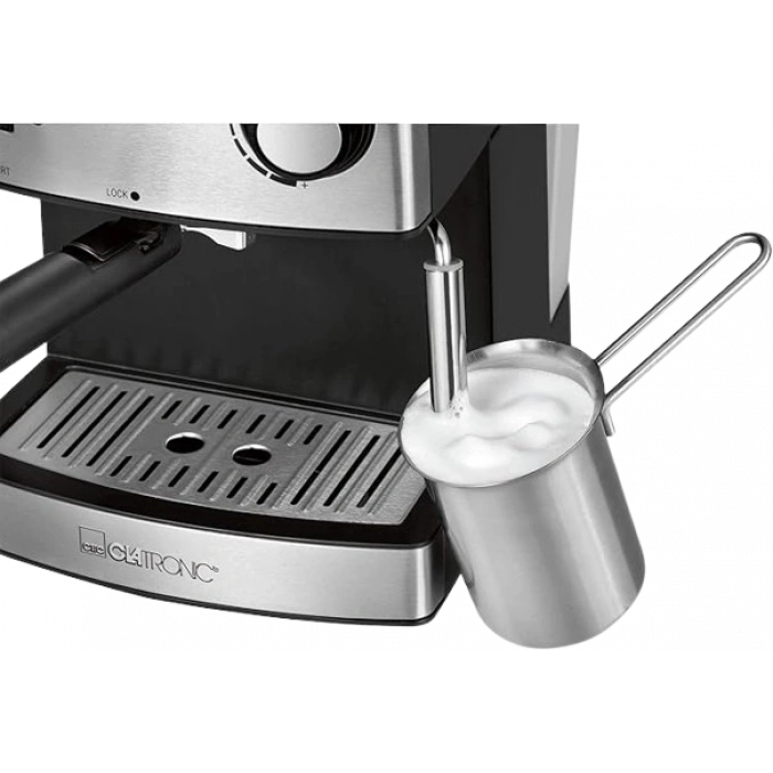 CLATRONIC Espresso Makinesi (850 W, 15 Bar Basınç)