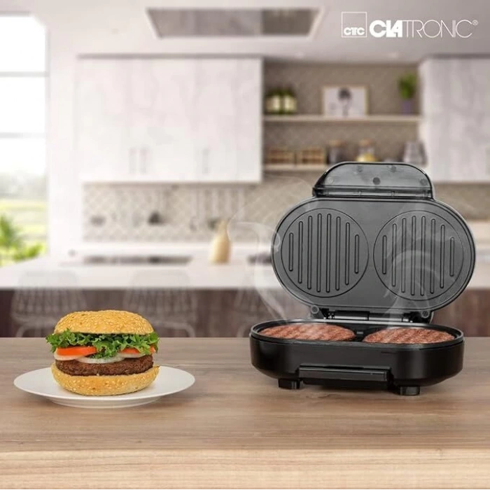 CLATRONIC Hamburger Makinesi (1000 W)