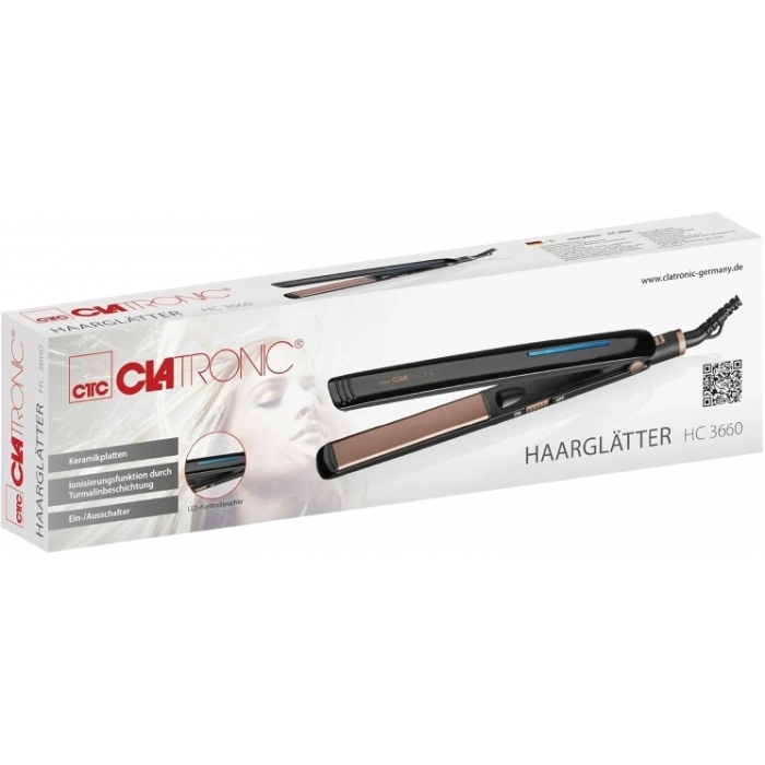 CLATRONIC Saç Düzleştirici - Siyah