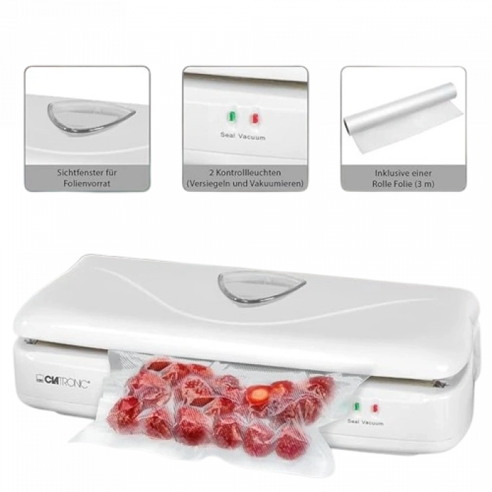CLATRONIC Torba Vakumlama/Kapatma Makinesi