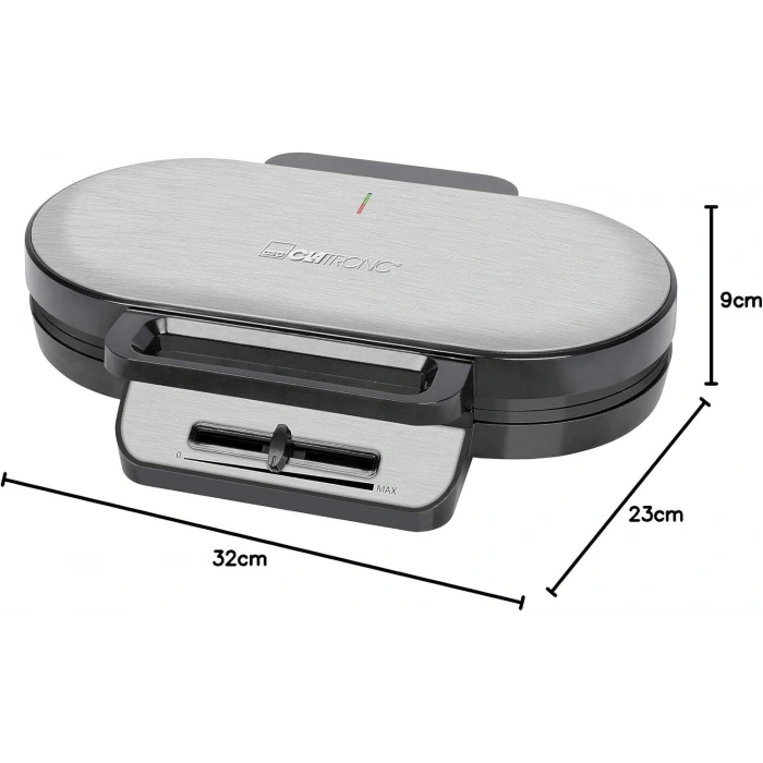CLATRONIC Waffle Makinesi (İkili)