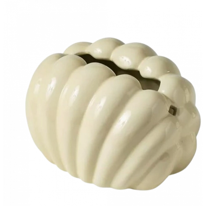 Deniz Kabuğu Tasarımlı Seramik Peçetelik